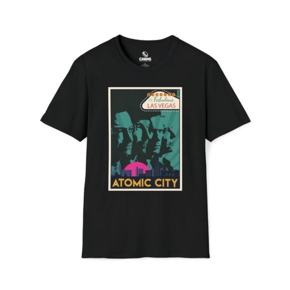 U2 Las Vegas Sphere T-Shirt U2 Atomic City U2 UV Fall Tour 2023 New U2 Shirt - Picture 1 of 4